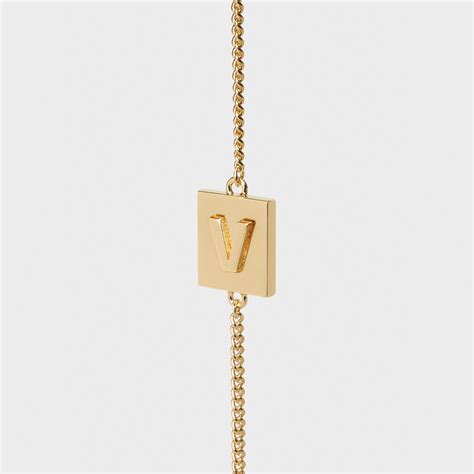 celine bracelet alphabet